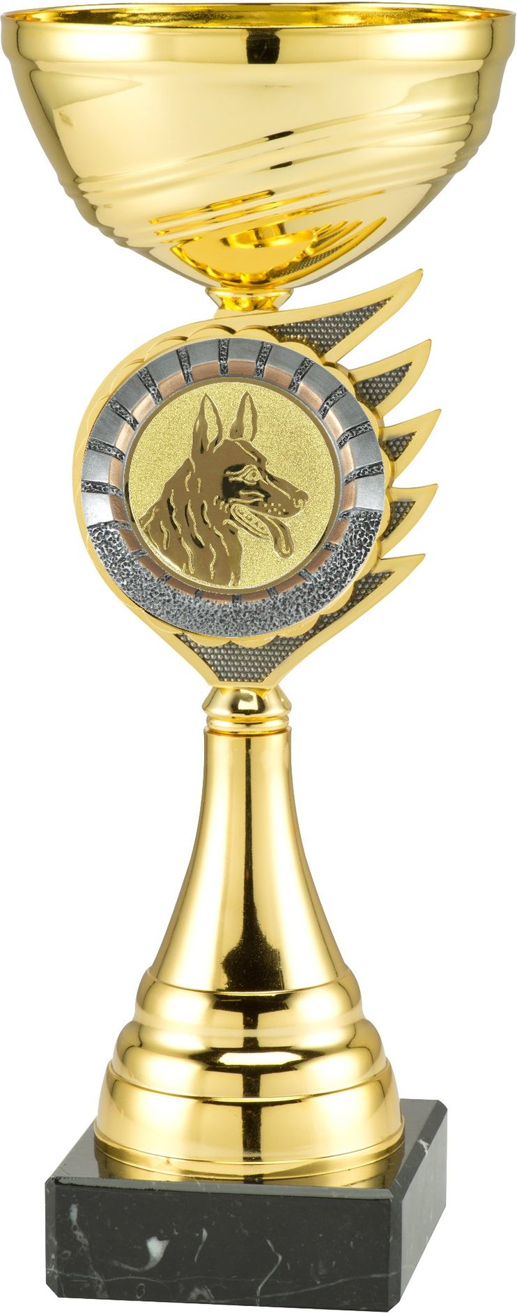ET.407.234 Schäferhund Pokal | Serie 5 Stck.