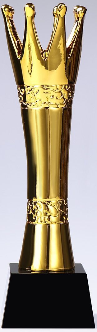 A68426 Design-Trophäe mit Kristallglas-Sockel | 26,0 cm