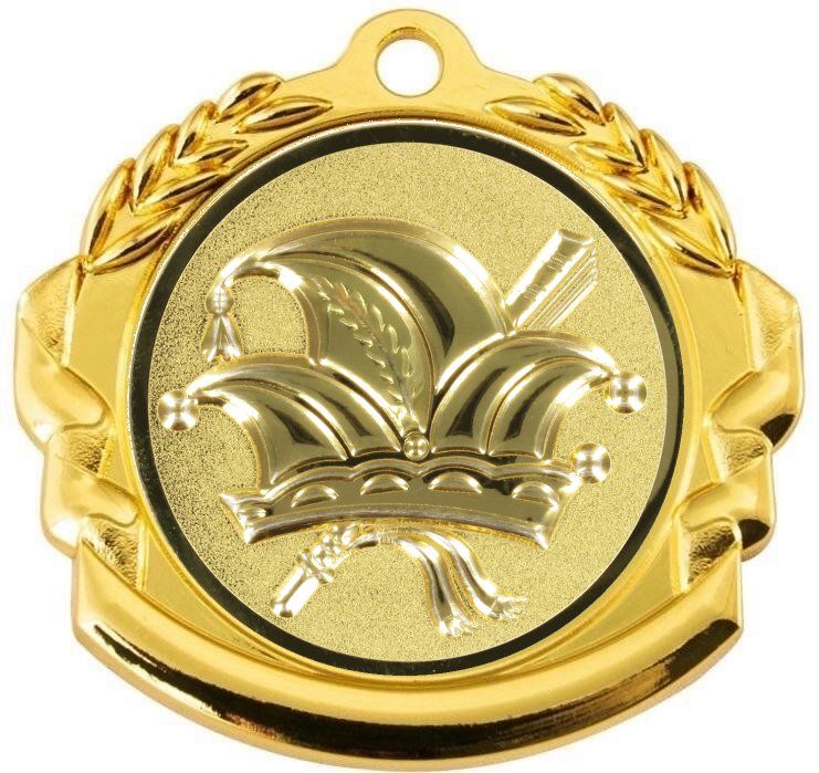 9360.025 3D Karneval Medaille 70 mm Ø