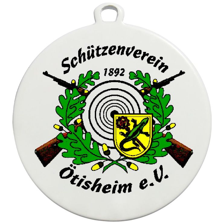 DU7001.50 Medaille mit UV-Druck | 70 mm Ø