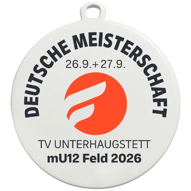 DU7001.10 Medaille mit UV-Druck | 70 mm Ø