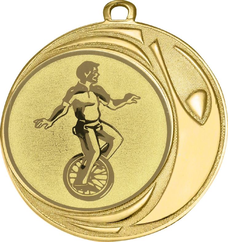 DI7006.557 Einrad Medaille 70 mm Ø