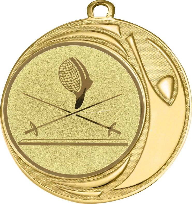 DI7006.345 Fechtsport Medaille 70 mm Ø