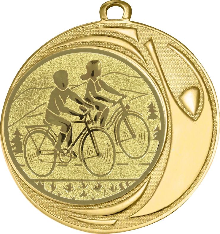 DI7006.251 Radwandern Medaille 70 mm Ø