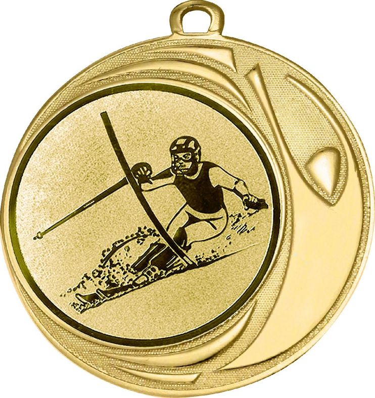 DI7006.530 Ski - Slalom Medaille 70 mm Ø