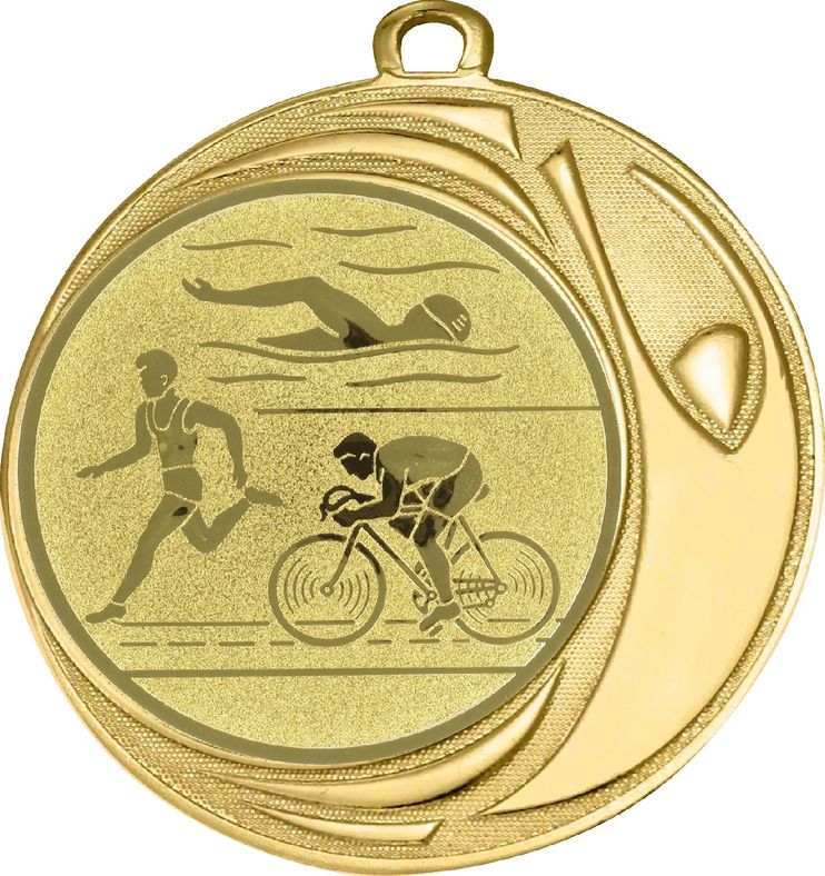 DI7006.248 Triathlon Medaille 70 mm Ø