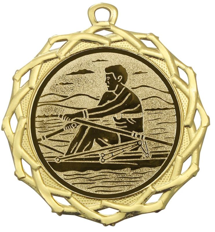 DI7003.228 Ruderer Medaille Offenburg 70 mm Ø