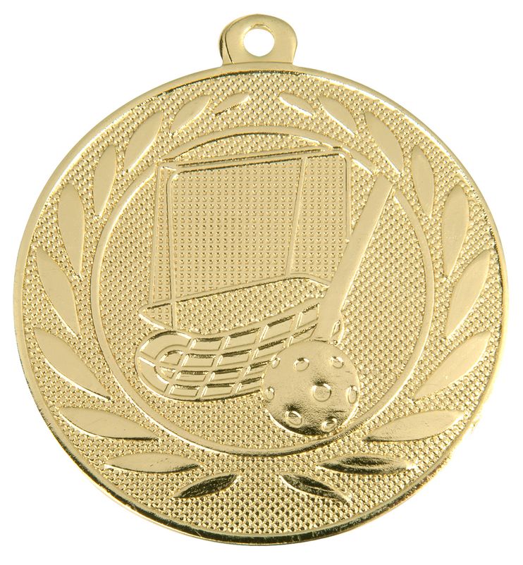 DI5000.W Floorball Medaille 50 mm Ø