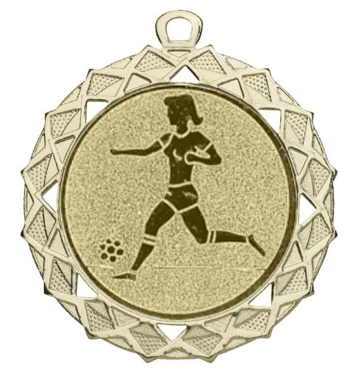 DI7003.220 Damenfussball Medaille Gotha 70 mm