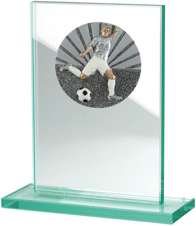 W511.029 Fussball Glastrophäe | 100x150 mm