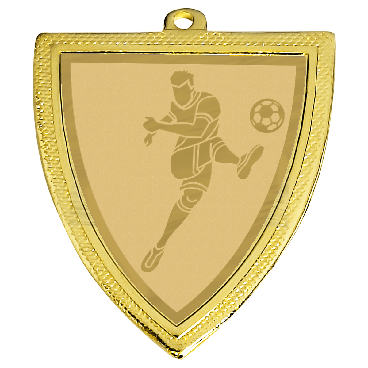 D129.004 Fussball Medaille 50x55 mm