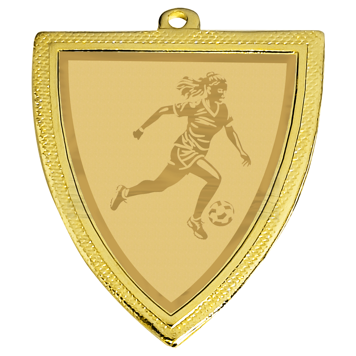 D129.005 Fussball Medaille 50x55 mm