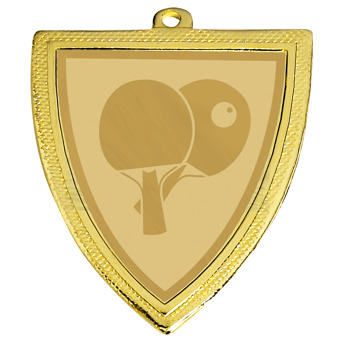 D129.024 Tischtennis Medaille 50x55 mm