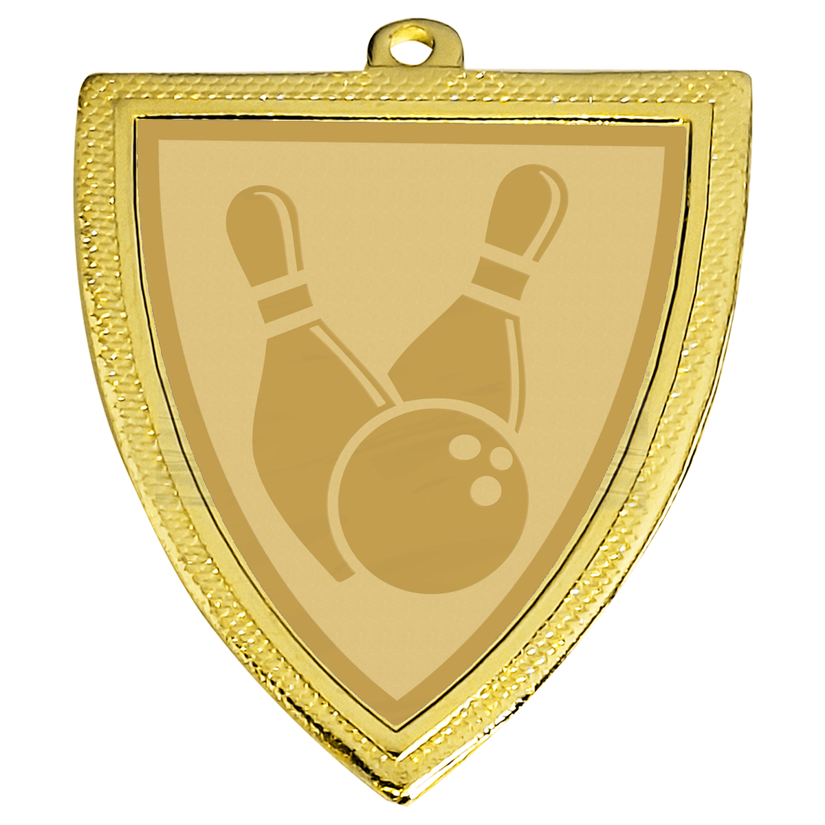 D129.027 Bowling Medaille 50x55 mm