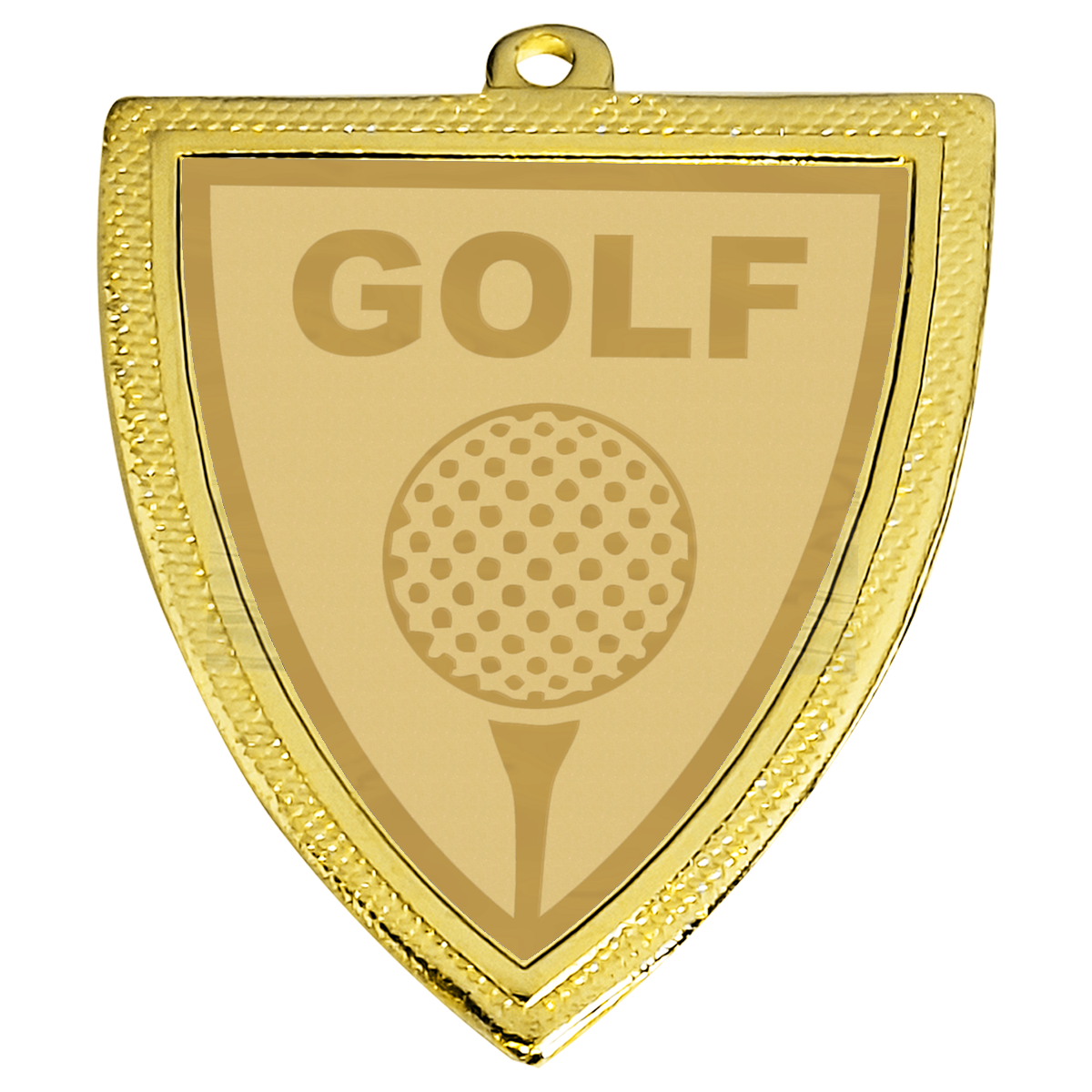 D129.041 Golf Medaille 50x55 mm