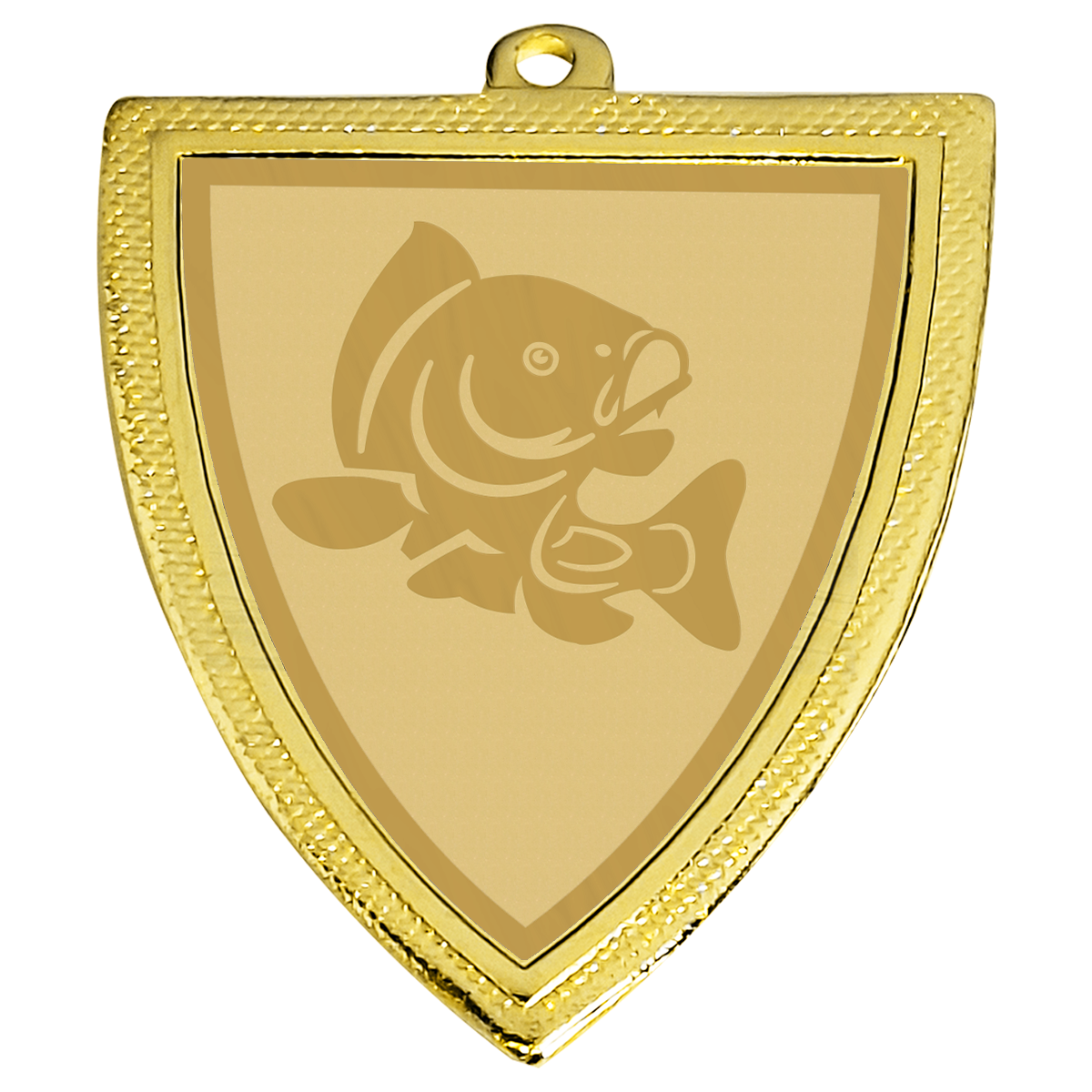 D129.044 Angler Medaille 50x55 mm