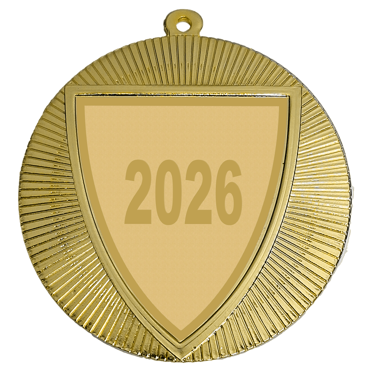 DI6002.2026 Jahreszahl Medaillen 60 mm Ø