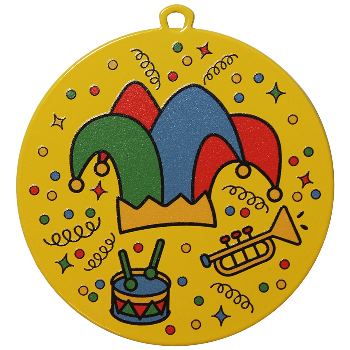 DU7001C.GE Karneval Medaille 70 mm Ø