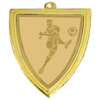 D129.004 Fussball Medaille 50x55 mm