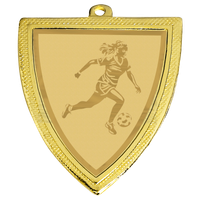 D129.005 Fussball Medaille 50x55 mm