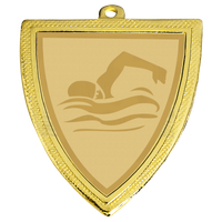 D129.022 Schwimmer Medaille 50x55 mm