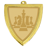 D129.042 Schach Medaille 50x55 mm