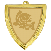 D129.044 Angler Medaille 50x55 mm