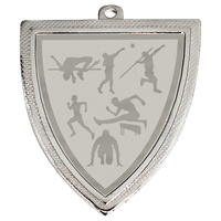 D129.021 Leichtathletik Medaille 50x55 mm