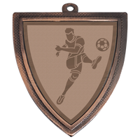 D129.004 Fussball Medaille 50x55 mm