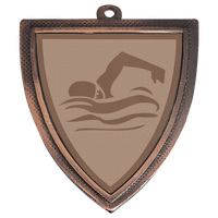 D129.022 Schwimmer Medaille 50x55 mm