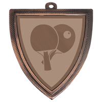 D129.024 Tischtennis Medaille 50x55 mm