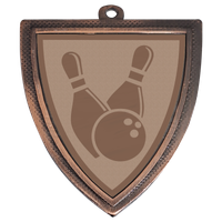 D129.027 Bowling Medaille 50x55 mm