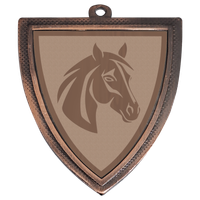 D129.039 Reitsport Medaille 50x55 mm