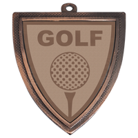 D129.041 Golf Medaille 50x55 mm