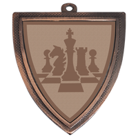 D129.042 Schach Medaille 50x55 mm