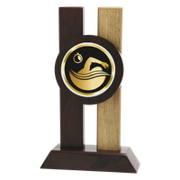 H340.AC016 Schwimmer Holz-Pokal | 3 Größen