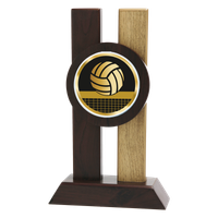 H340.AC023 Volleyball Holz-Pokal | 3 Größen