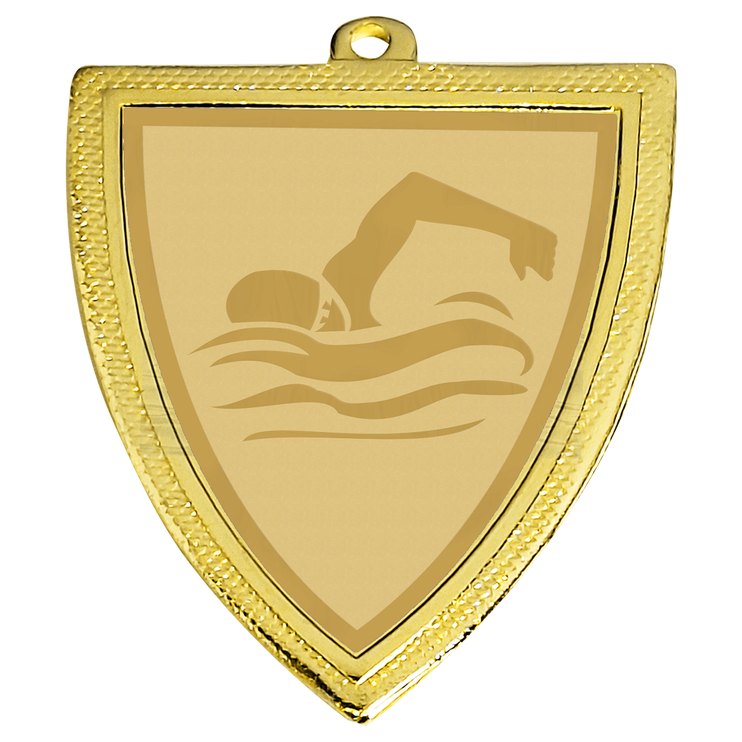 D129.022 Schwimmer Medaille 50x55 mm