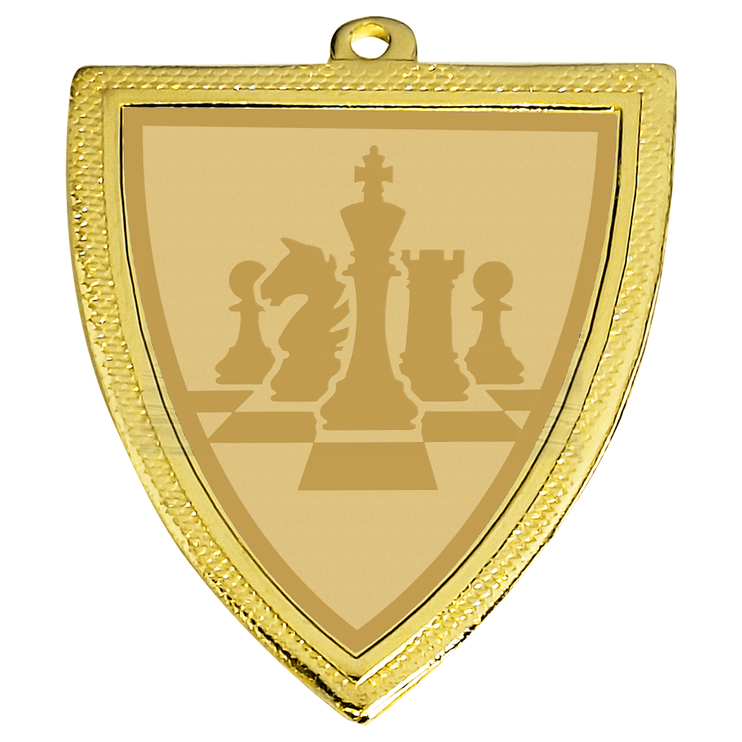 D129.042 Schach Medaille 50x55 mm