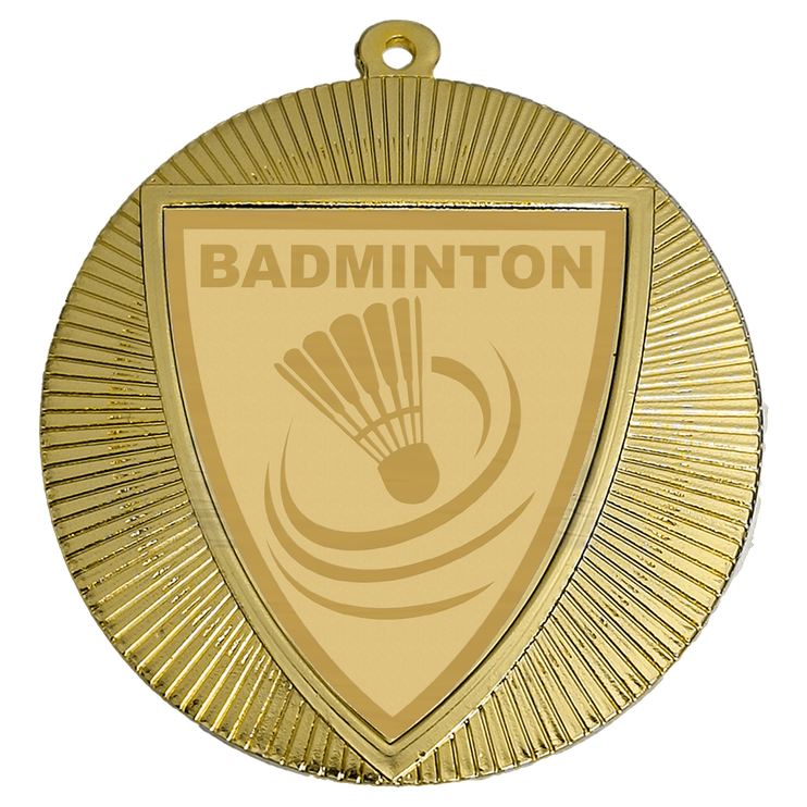 DI6002.026 Badminton Medaillen 60 mm Ø