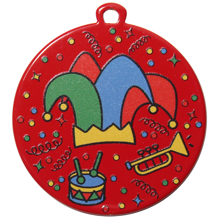 DU5001C.RO Karneval Medaille 50 mm Ø