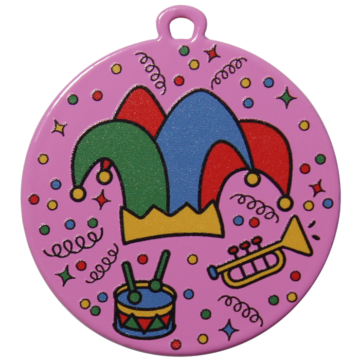 DU5001C.RZ Karneval Medaille 50 mm Ø