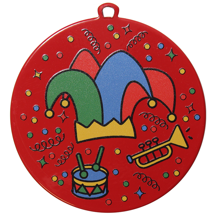 DU7001C.RO Karneval Medaille 70 mm Ø