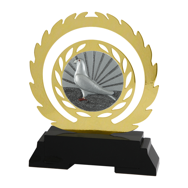 L231.026 Tauben Laser-Metallpokal | 3 Größen