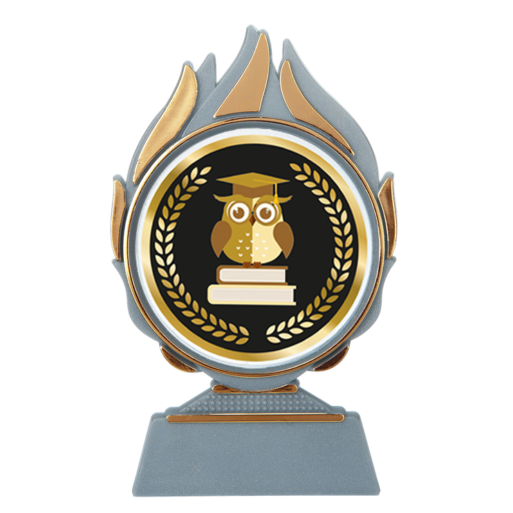 Q120.AC036 Quiz Pokal-Aufsteller | 13,5 cm