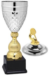1000.028 Badminton Pokale mit Deckel inkl. Beschriftung | Serie 9 Stck.