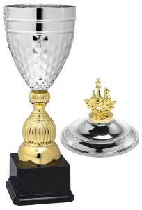 1000.031 Schach Pokale mit Deckel inkl. Beschriftung | Serie 9 Stck.