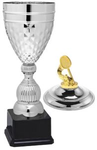 1001.028 Badminton Pokale mit Deckel inkl.Beschriftung | Serie 9 Stck.
