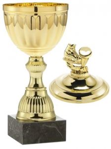 1021.015 Eishockey Pokale mit Deckelfigur inkl. Beschriftung | Serie 7 Stck.