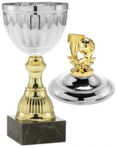 1025.035 Handball Pokale mit Deckelfigur inkl. Beschriftung | Serie 7 Stck.